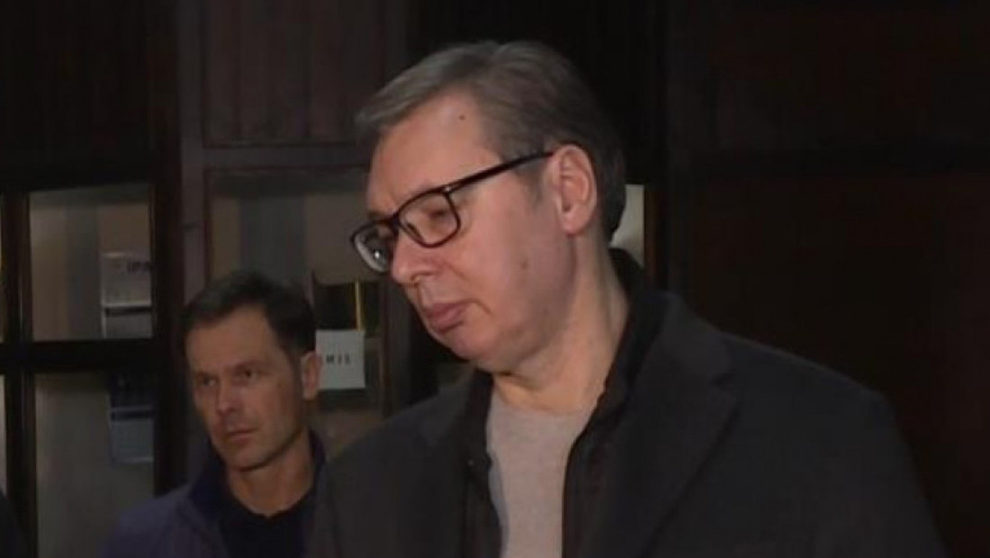 Vučić po dolasku iz Kazahstana posetio Dačića: Suviše je rano za prognoze, parametri su bolji