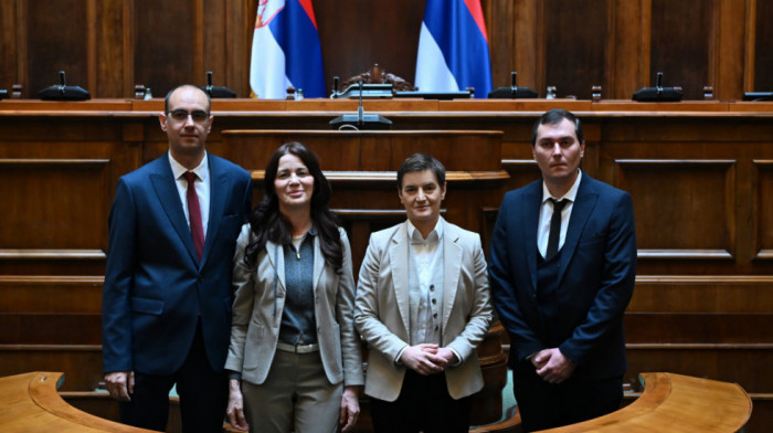 Novoizabrane sudije položile zakletvu pred Brnabić i Vasović