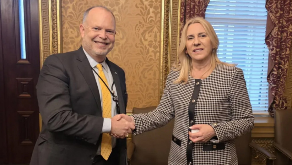 Cvijanović sa Mekloflinom: Odličan i konstruktivan sastanak u Beloj kući