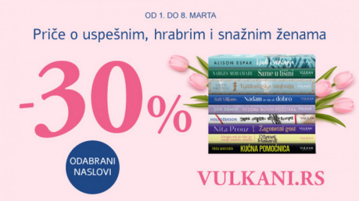 Za 8. mart uz specijalan popust: Savremeni naslovi koje će voleti sve žene!