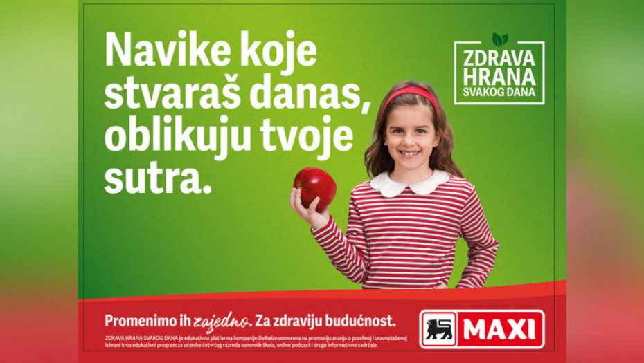 MAXI platforma posvećena zdravoj ishrani: Zdrava hrana svakog dana