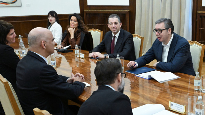 Vučić se sastao sa Berseom: Srbija ostaje posvećena saradnji sa Savetom Evrope