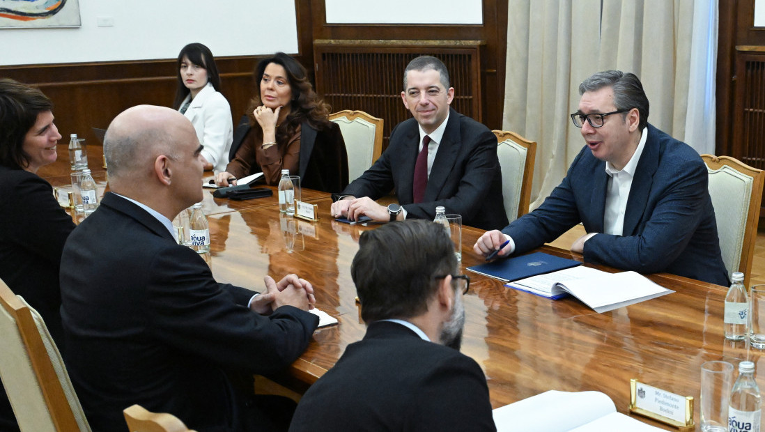 Vučić se sastao sa Berseom: Srbija ostaje posvećena saradnji sa Savetom Evrope