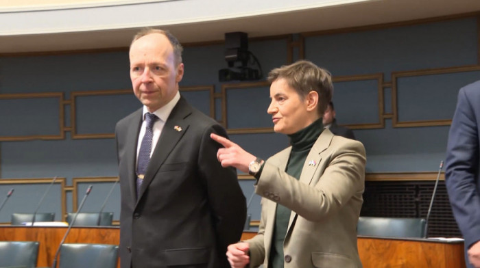 Brnabić posetu Finskoj počela susretom sa predsednikom finskog parlamenta