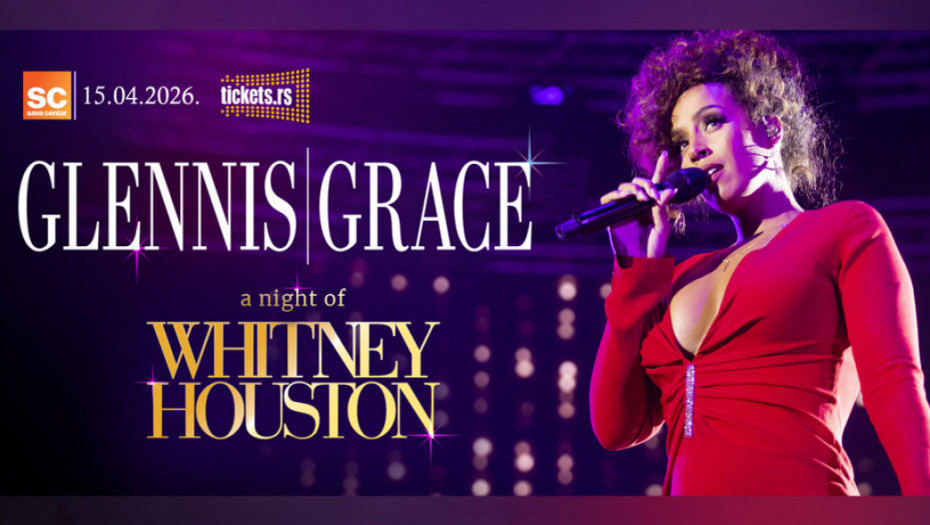 Sava Centar domaćin spektakla "A Night of Whitney Houston" - Glennis Grace stiže u Beograd