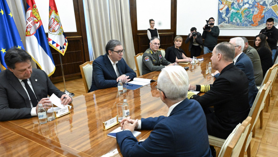 Vučić sa Vajkofom o jačanju saradnje Srbije i NATO uz očuvanje vojne neutralnosti (FOTO)