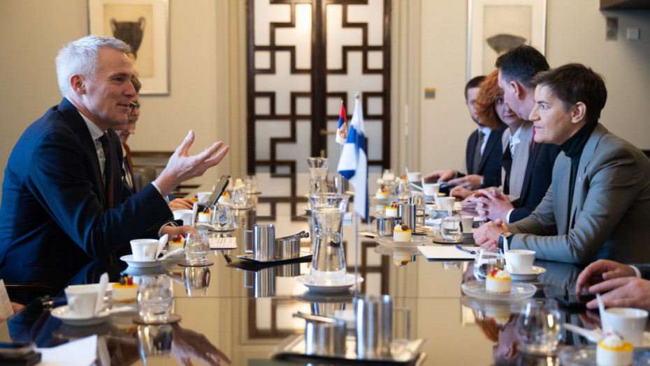 Brnabić u Finskoj: Predsednica Skupštine se sastala s ministrom prosvete