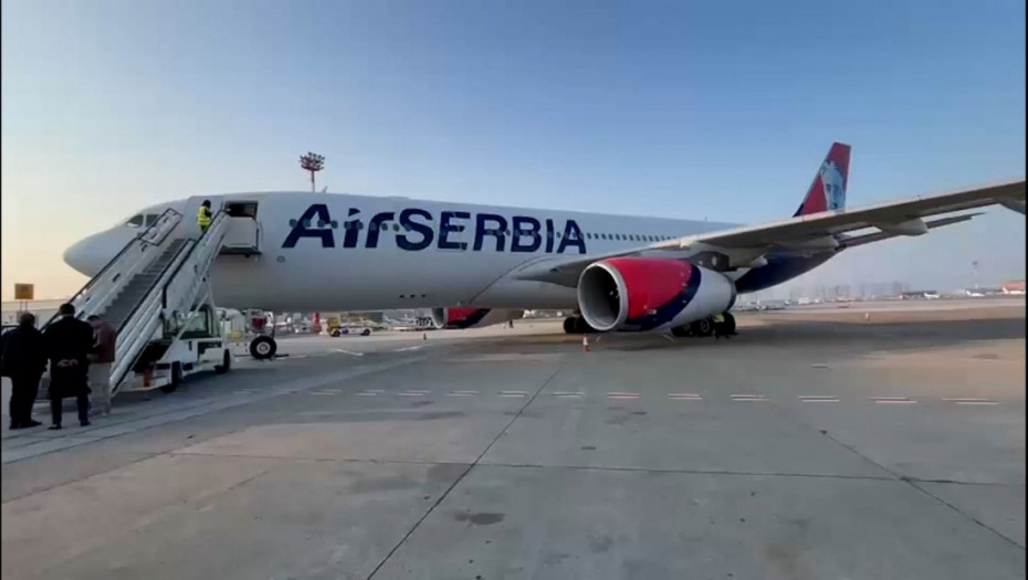 Avion Er Srbije sleteo u Rijad, planiran povratak u Beograd oko 170 putnika