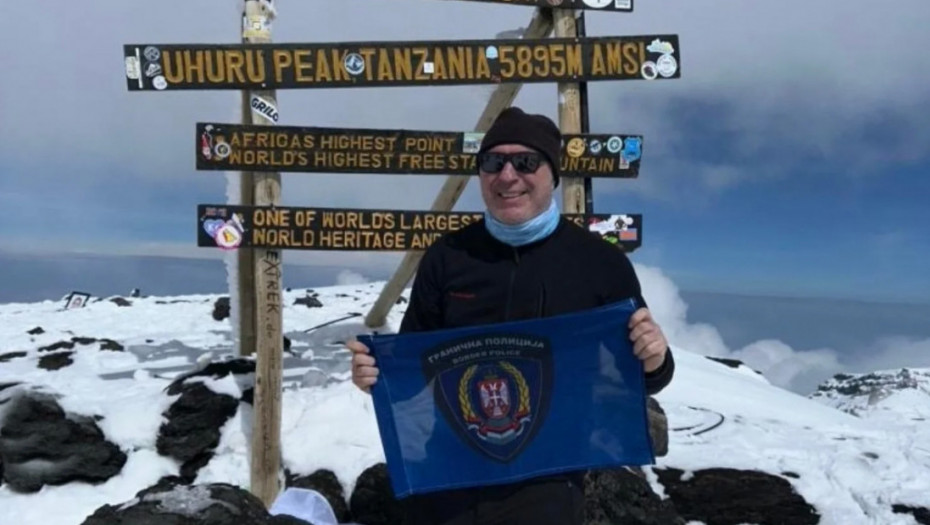 Srpski potpukovnik policije Tasković osvojio vrh Kilimandžara: Postoje usponi koji se mere metrima (FOTO)