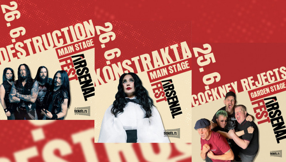 ARSENAL FEST NAJAVLJUJE NOVA IMENA ZA TRI FESTIVALSKE BINE: SONATA ARCTICA, S.A.R.S, KONSTRAKTA ALI I JAKOV JOZINOVIĆ