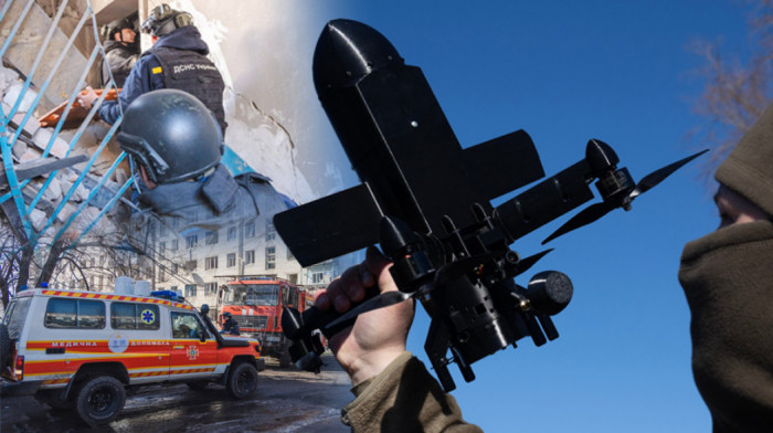 RAT U UKRAJINI Požar u skladištu nafte na Kubanu, Rusija oborila 80 dronova