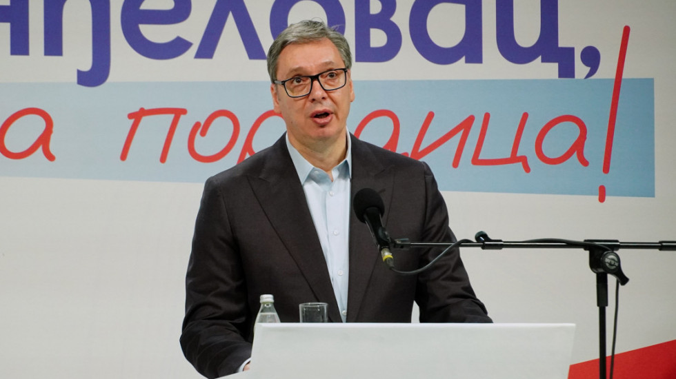 Predsednik Vučić u Aranđelovcu: Pripremni radovi za Vožd Karađorđe počinju u maju, neophodna nam je stabilnost