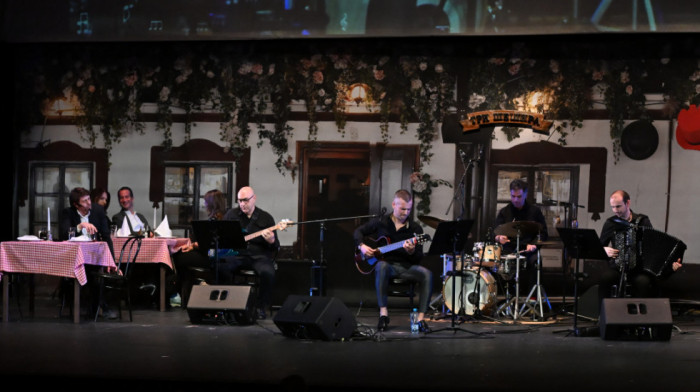 Muzičko - dramski program "Lisabon u Beogradu" premijerno izveden u Narodnom pozorištu u okviru Guitar Art festivala