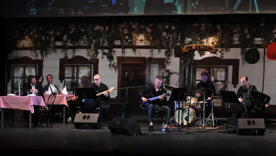 Muzičko - dramski program "Lisabon u Beogradu" premijerno izveden u Narodnom pozorištu u okviru Guitar Art festivala