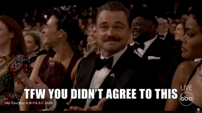 Leonardo Dikaprio prvi put sa Vitorijom Ćereti na dodeli Oskara: "Kralj mimova" u još novom nezaboravnom kadru