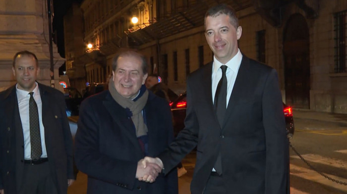 Đurić na svečanom prijemu u Trstu