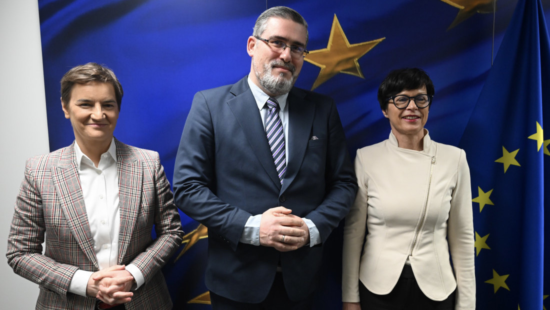 Brnabić u Briselu sa Martom Kos i Kopmanom: Srbija odlučno nastavlja svoj evropski put