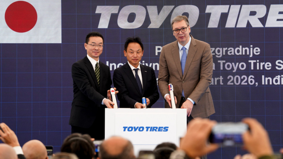 Vučić u Inđiji: Danas postavljamo zajednički temelj za vizije u budućnosti, Tojo Tajer Srbija je simbol odlučnosti