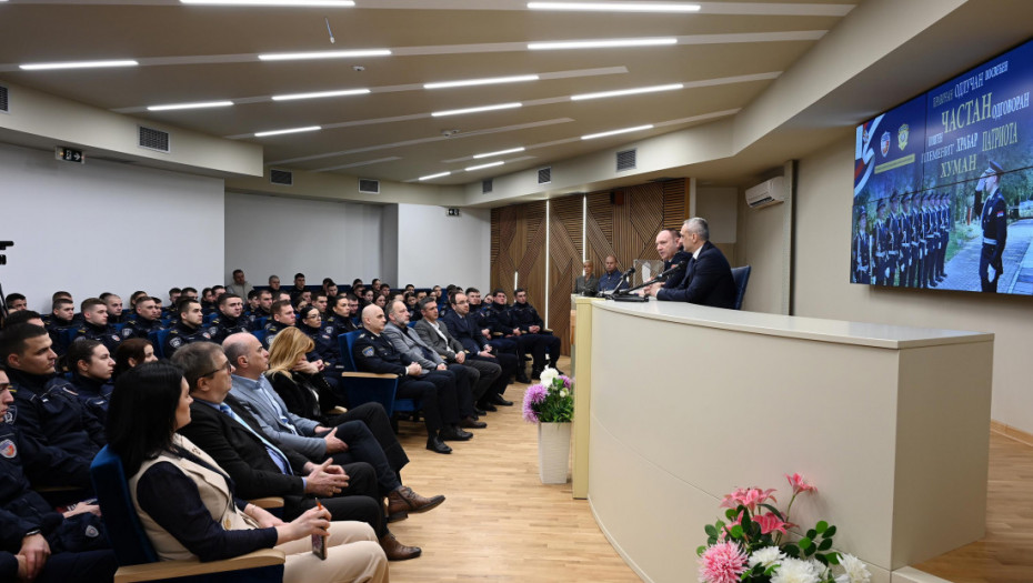Vasiljević studentima Kriminalističko-policijskog univerziteta: Policija Srbije je stub stabilnosti i čuvar bezbednosti