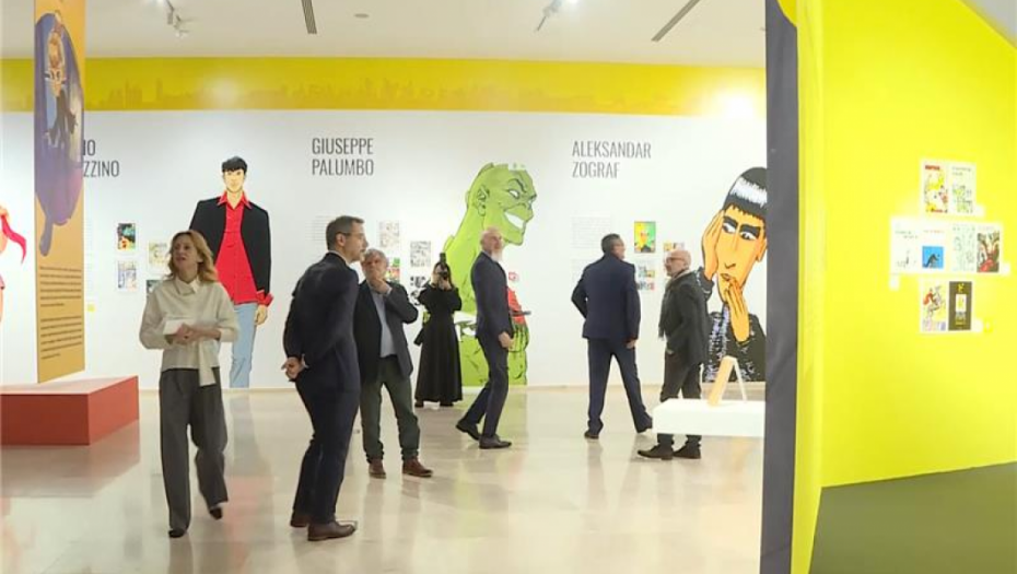 "Istorija, priče i strast": Izložba "Strip made in Italy - Generacije" u Muzeju Jugoslavije