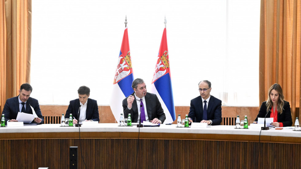 Završena sednica Saveta za nacionalnu bezbednost posvećena energetskoj situaciji