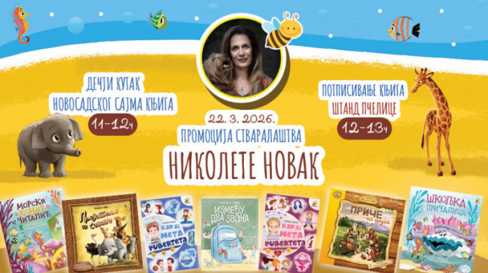 Promocija stvaralaštva Nikolete Novak na Sajmu knjiga u Novom Sadu