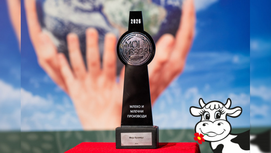 Moja Kravica omiljeni brend u Srbiji u kategoriji mleka i mlečnih proizvoda