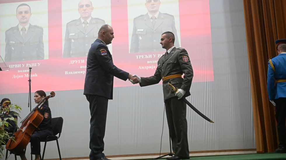 Vojna svečanost u Domu Garde u Beogradu: Promocije nove generacije podoficira Vojske Srbije