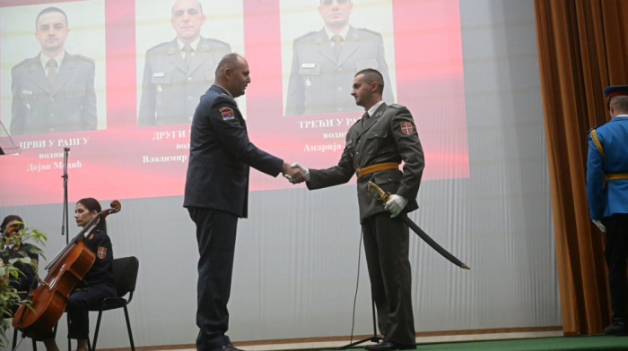 Vojna svečanost u Domu Garde u Beogradu: Promocije nove generacije podoficira Vojske Srbije