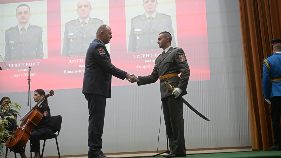 Vojna svečanost u Domu Garde u Beogradu: Promocije nove generacije podoficira Vojske Srbije