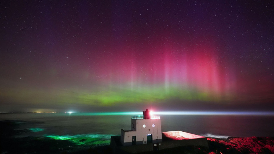 U delovima Velike Britanije i Estonije vidljiva polarna svetlost (FOTO)