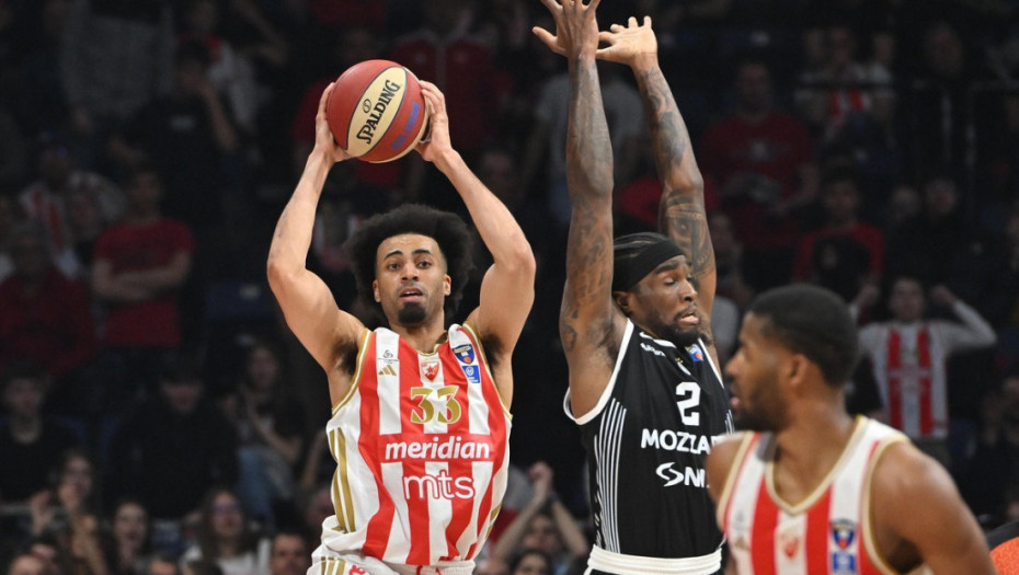 Pobeda crveno-belih: Zvezda slavi, Partizanu iskliznuo derbi u poslednjem kvartalu