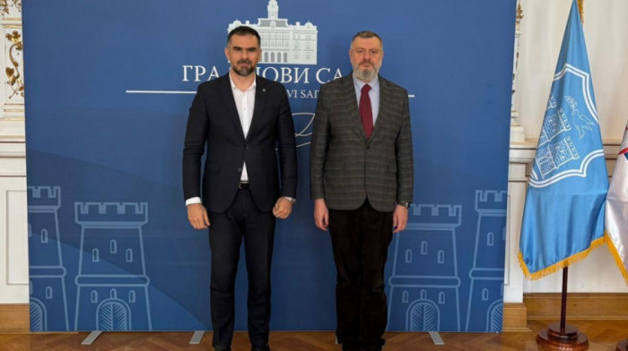 Gradonačelnik Novog Sada Žarko Mićin sa ambasadorom Ukrajine o budućoj saradnji