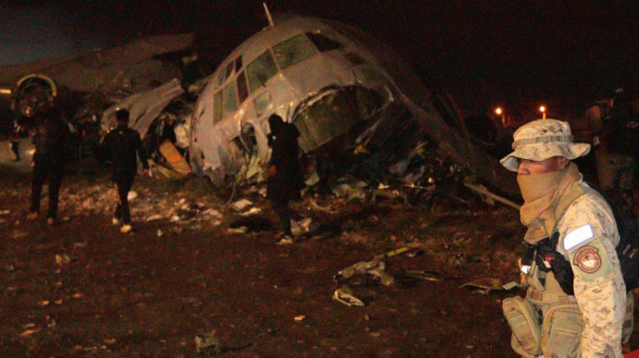 Pad vojnog aviona u Kolumbiji: U letelici bilo 110 vojnika, za sada bez podataka o broju žrtava