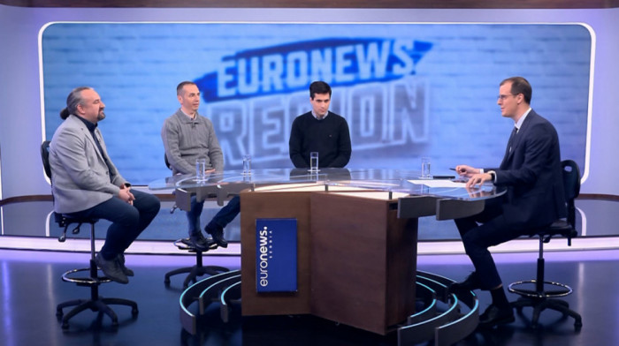 Balkan se ponovo deli zbog sukoba na Bliskom istoku: Vujinović, Marković i Antić u emisiji Euronews Region