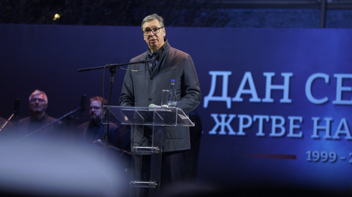 Vučić u Vranju na godišnjici NATO agresiji: Sećanje na stradale moramo čuvati i prenositi budućim generacijama
