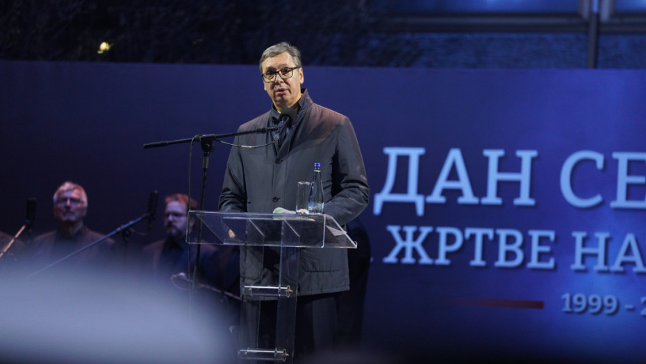 Vučić u Vranju na godišnjici NATO agresiji: Sećanje na stradale moramo čuvati i prenositi budućim generacijama