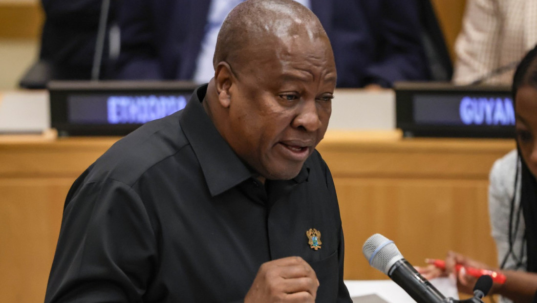 Predsednik Gane Džon Dramani Mahama u UN kritikovao administraciju SAD zbog brisanja crnačke istorije