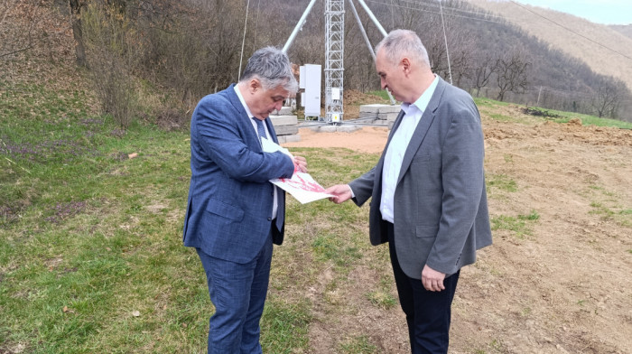 Lučić:Telekom pustio u rad četiri nove bazne stanice u Majdanpeku u poslednje tri nedelje