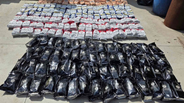 Uhapšen muškarac iz Bujanovca: Našli mu 120 kg nedozovljenog duvana, oštetio budžet Srbije za 1,3 miliona dinara