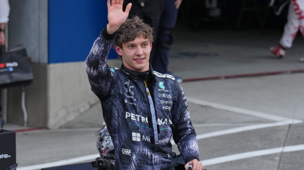 Kimi Antoneli dominirao u Japanu: Italijanski tinejdžer je senzacija ove sezone u Formuli 1