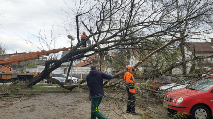 Vatrogasci uklanjaju posledice nevremena u Hrvatskoj: Za 24 sata 670 intervencija