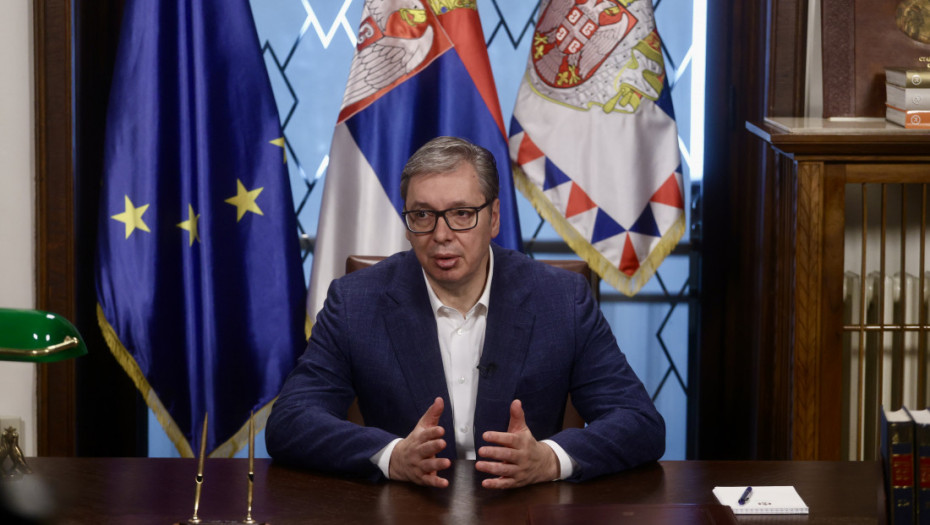 Predsednik Vučić se sutra sastaje sa Tajanijem