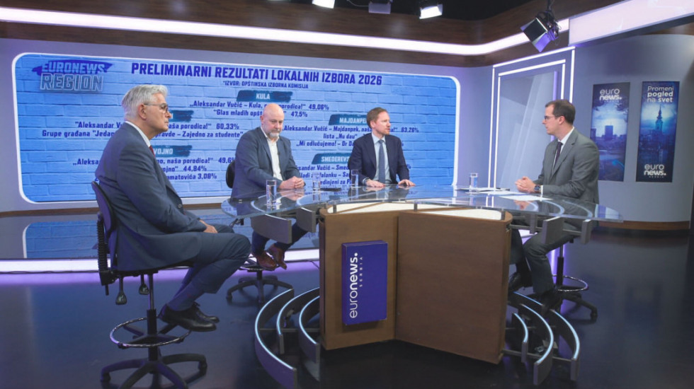 "Visoka izlaznost i jasna pobeda vlasti": Krstić, Antonijević i Lakić u emisiji Euronews Region
