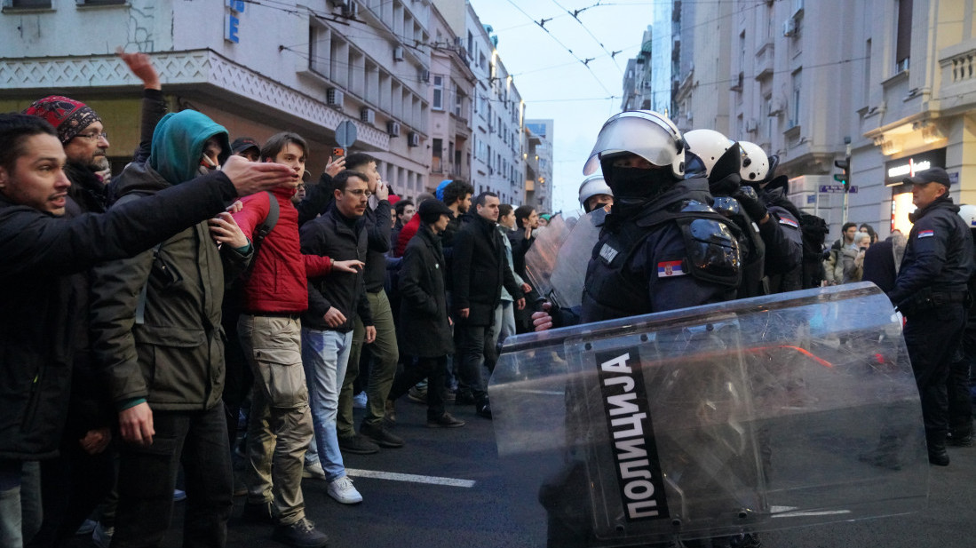 Strukovno udruženje policije: Protesti koju ugrožavaju red i mir nisu prihvatljivi