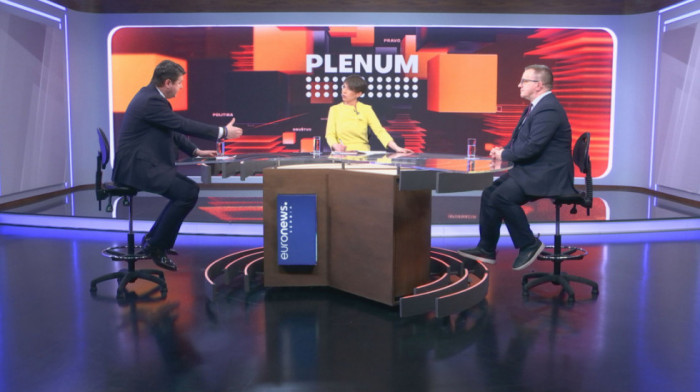 Plenum na Euronews Srbija: Stanković i Petrov o policijskom postupanju u Rektoratu posle smrti studentkinje