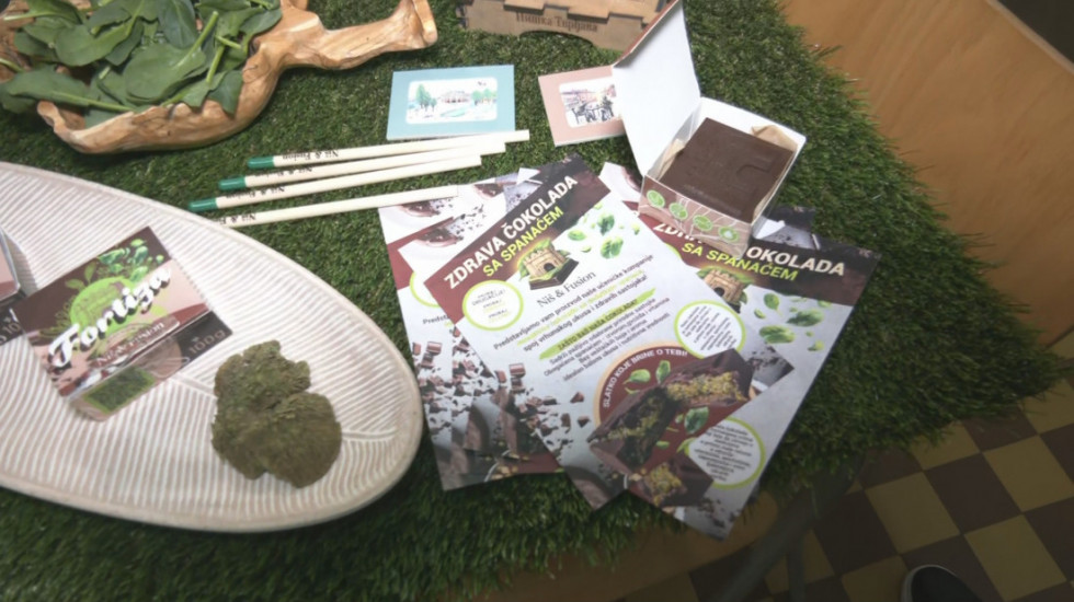 Slatkiš od čokolade i spanaća u obliku Niške tvrđave: Đaci Ugostiteljsko-turističke škole osvojili nagradu za svoj izum