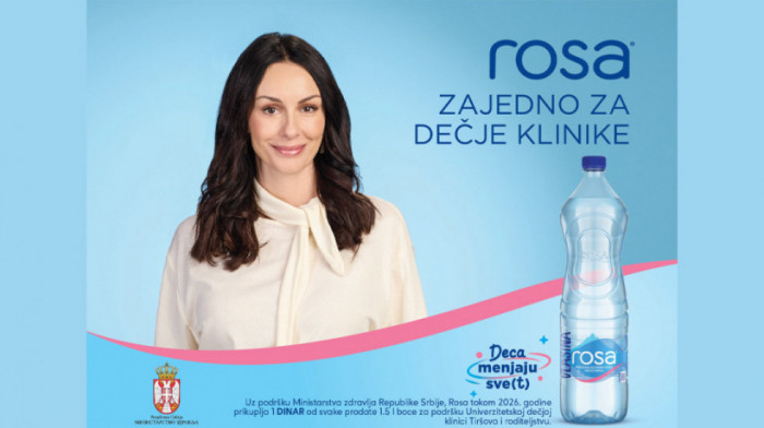 Rosa i Ministarstvo zdravlja potpisali sporazum o podršci dečjim klinikama širom Srbije