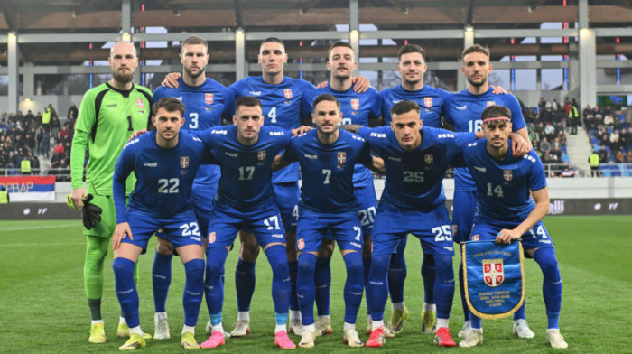 Srbija ostala na 39. mestu FIFA rang liste