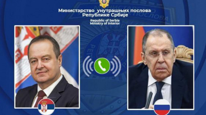 Telefonski razgovor Dačića i Lavrova: Teme KiM, energetika, strateško partnerstvo